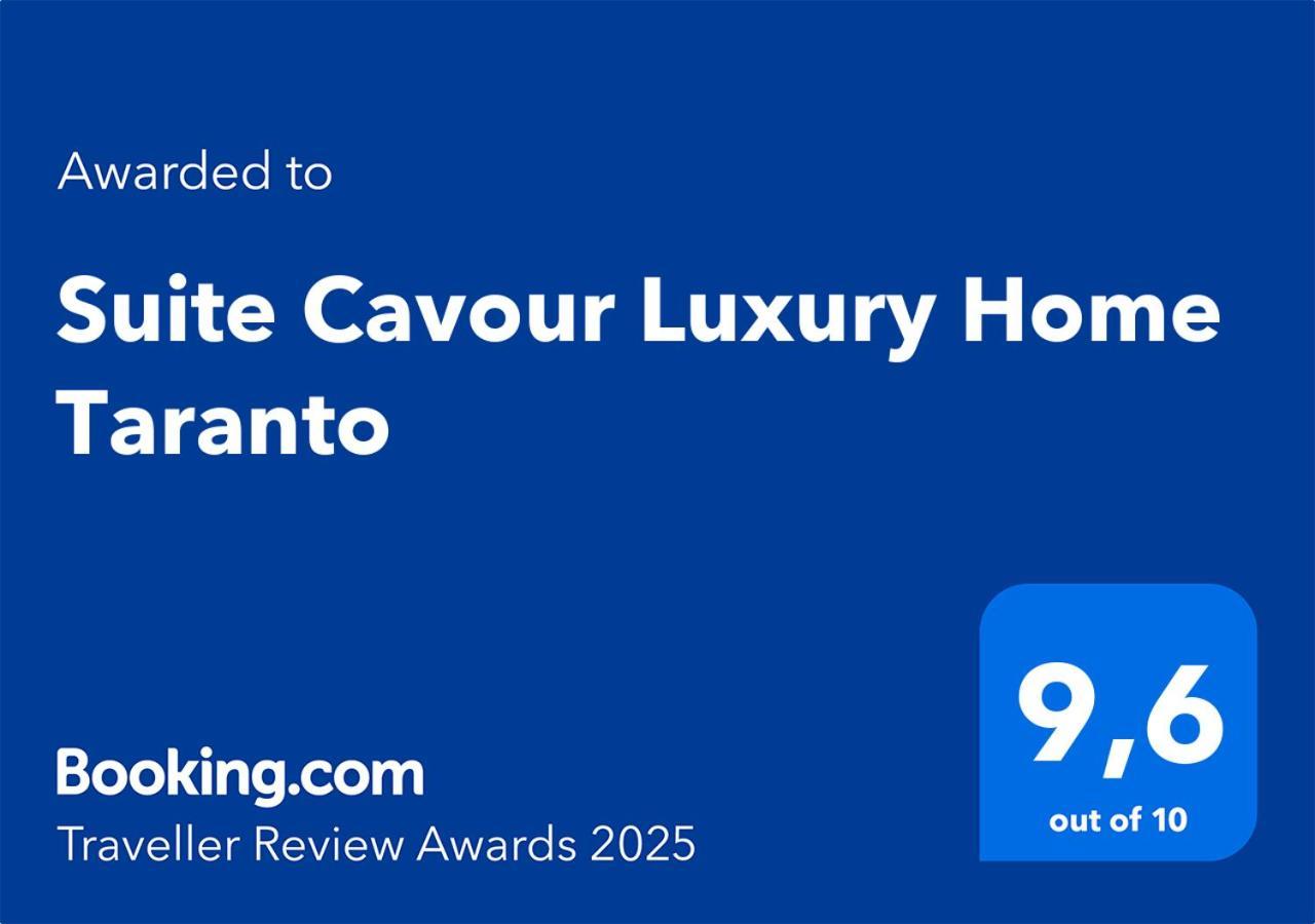 Suite Cavour Luxury Home Taranto Eksteriør billede